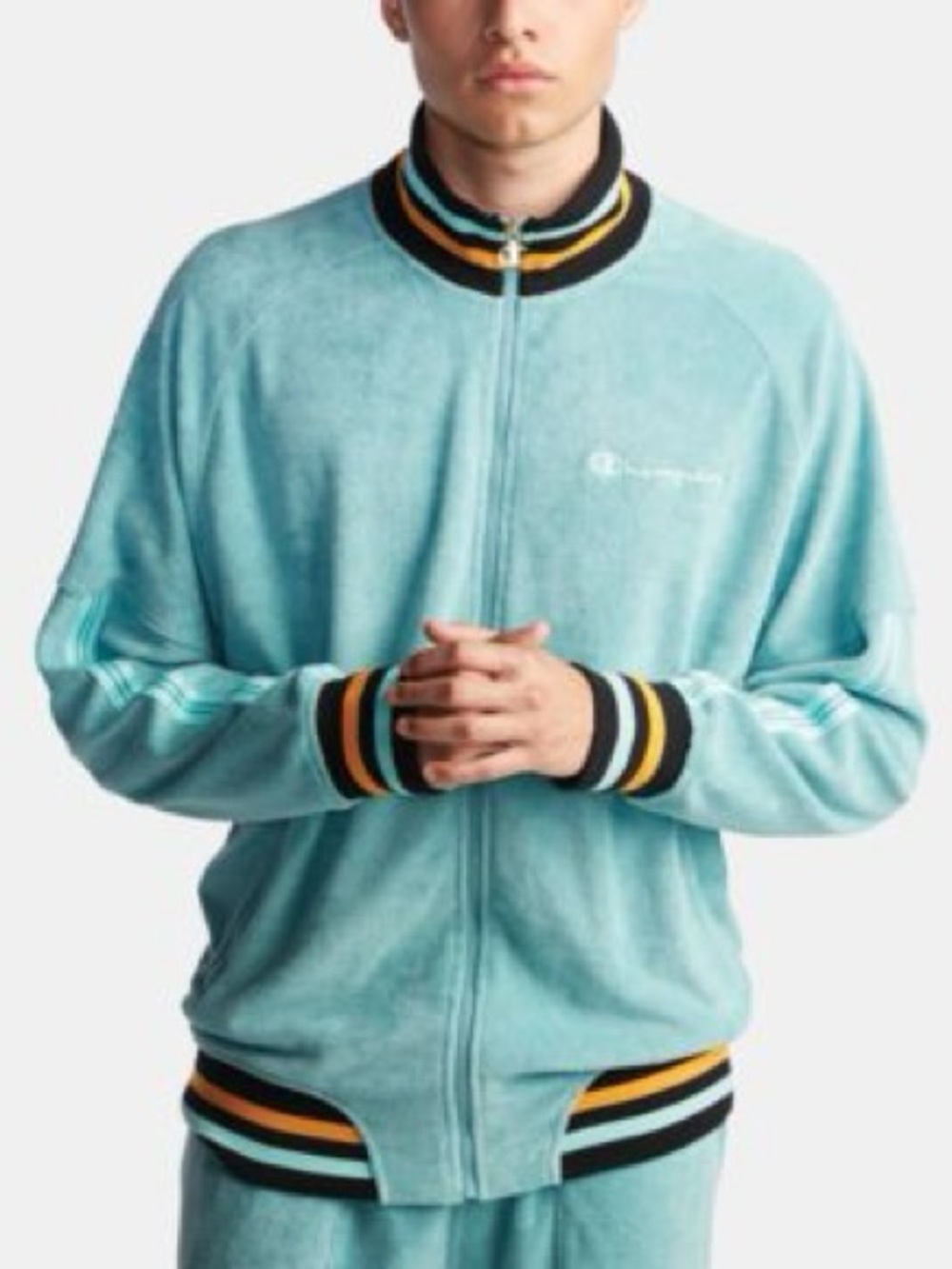 Champion Terry cloth sweat jacket
LARGE